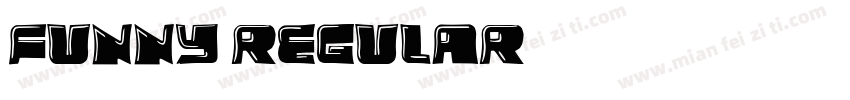 funny Regular字体转换